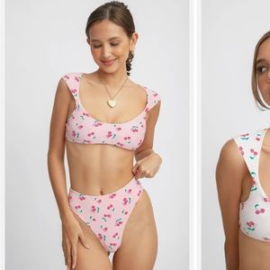 Blackbough reversible bikini in maraschino SMALL/ MEDIUM